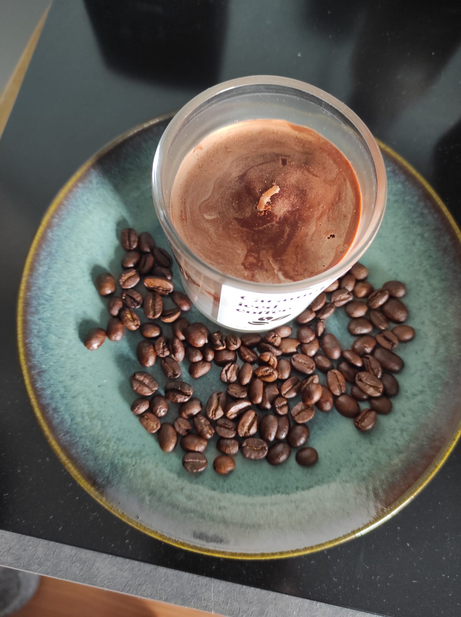 ☕ Duftkerze „Caramel Iced Coffee“ – Gemütlicher Café-Duft für dein Zuhause – Bild 2